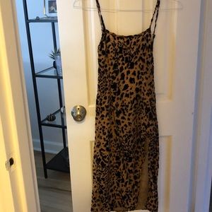 Princess Polly midi dress with slit